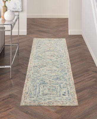Interlock ITL02 2'3"x7'6" Runner Area Rug