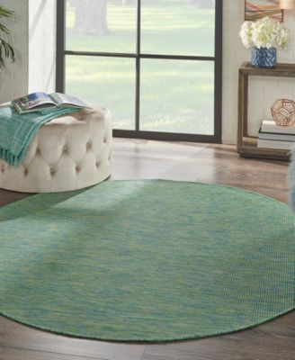 Positano POS01 6'x6' Round Area Rug