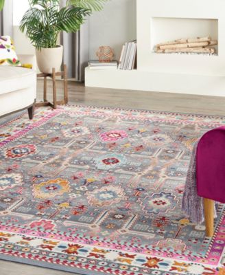 Vintage Kashan VKA05 7'10"x9'10" Area Rug