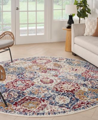 Grafix GRF31 5'3"x5'3" Round Area Rug