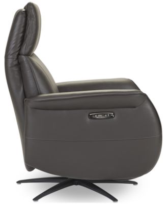 Lennix Leather TV Recliner with Massage, Created for Macy's
