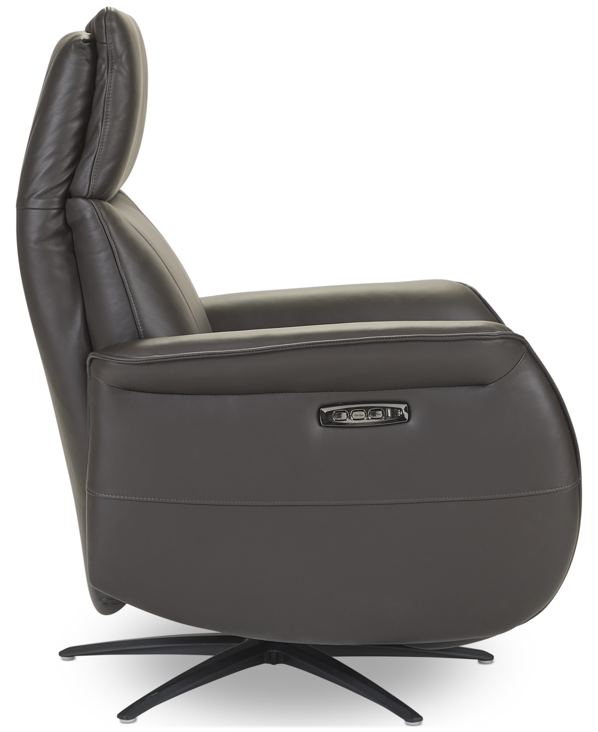 Lennix Leather Tv Recliner with Massage, Created for Macy's