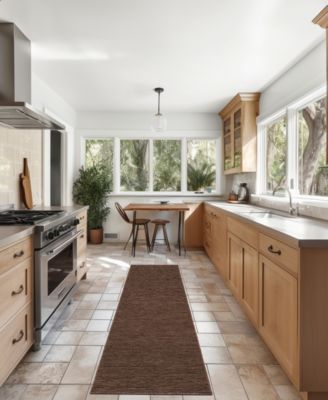 Washable Solutions WSL01 2'2"x8' Runner Area Rug