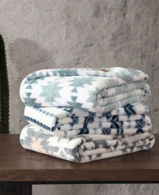 Southwest Ultra Soft Plush Fleece Throw, 60" x 50"