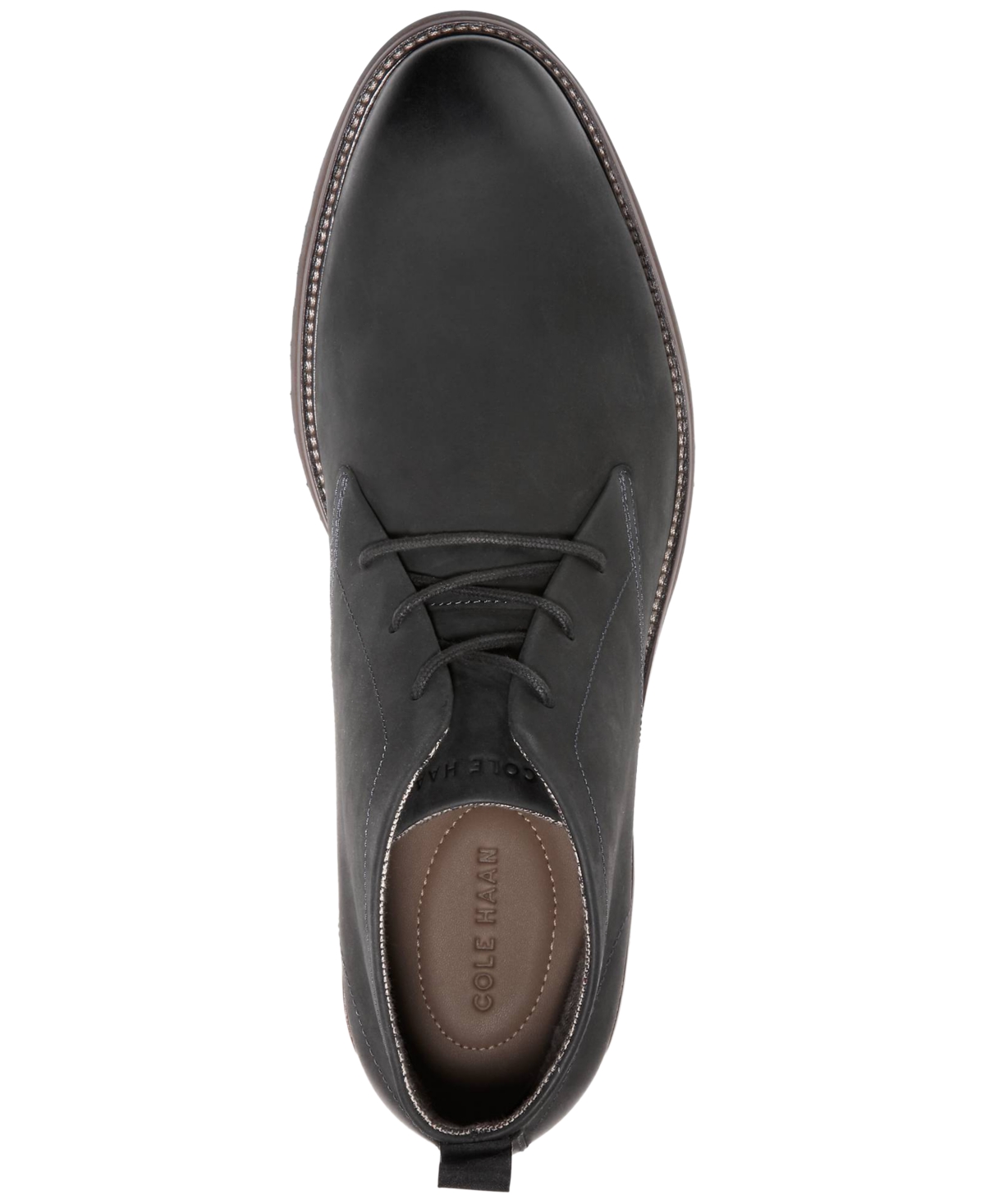 Cole Haan Men's Berkshire Lug Chukka Boot - Black-Truffle