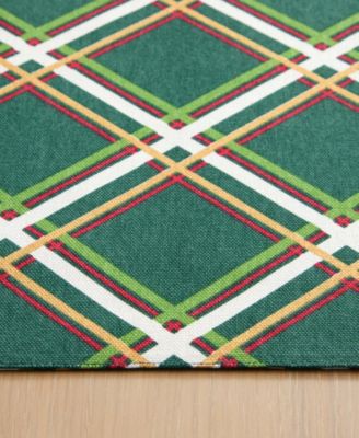 Acrobat Plaid Placemat 13" x 19", Set of 4