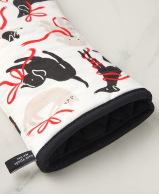 Holiday Pets Kitchen Towel, Oven Mitt & Potholder, Set of 4