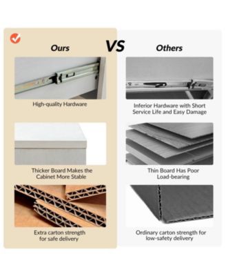 Ethel Contemporary 2 - Drawer End Table with Solid Wood Legs