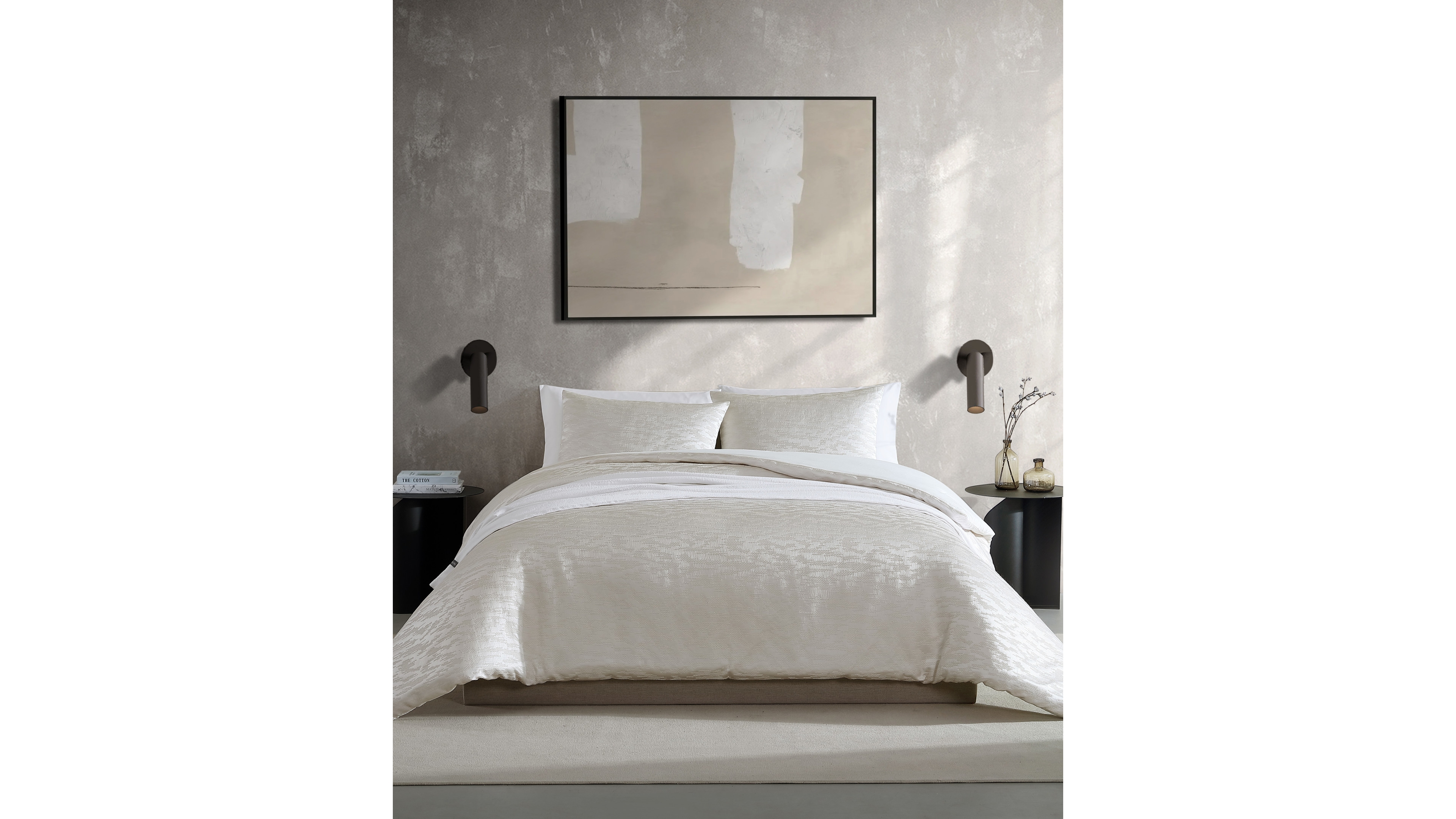 Vera Wang Illusion Textured 3-Pc. Comforter Set, King
