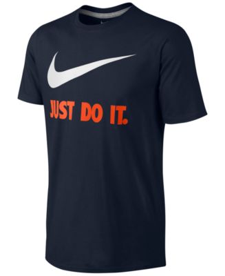 Nike Men's Just Do it Swoosh T-Shirt - Macy's