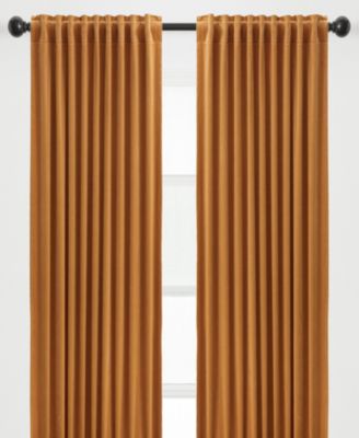 Premium 2-Panel Blackout Velvet Curtains - Classy & Solid Drapes for Living Room or Bedroom