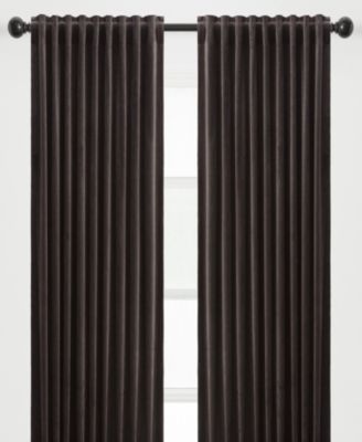 Premium 2-Panel Blackout Velvet Curtains - Classy & Solid Drapes for Living Room or Bedroom - 52" x 63" - Golden