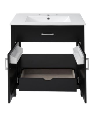 Compact 30" Bathroom Vanity with Ample Storage