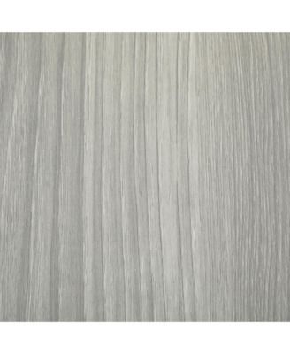 Wooden Cat Litter Box Enclosure, Hidden Kitten Washroom, Indoor End Table with Magnetic Doors & Storage Shelves, Gray