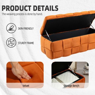 Versatile Ottoman Bench with Storage