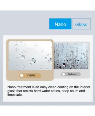 Tempered Glass Sliding Bypass Shower Door