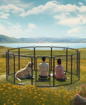   Heavy Duty 12-Panel Dog Playpen