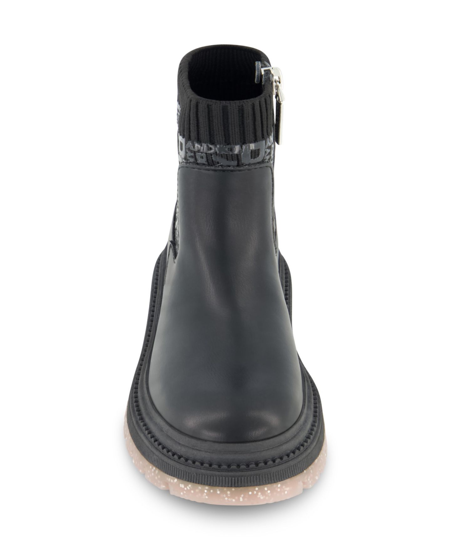 Ботинки DKNY Crissa Stretch Lug Boot для девочек, цвет: Чёрный — фото 3