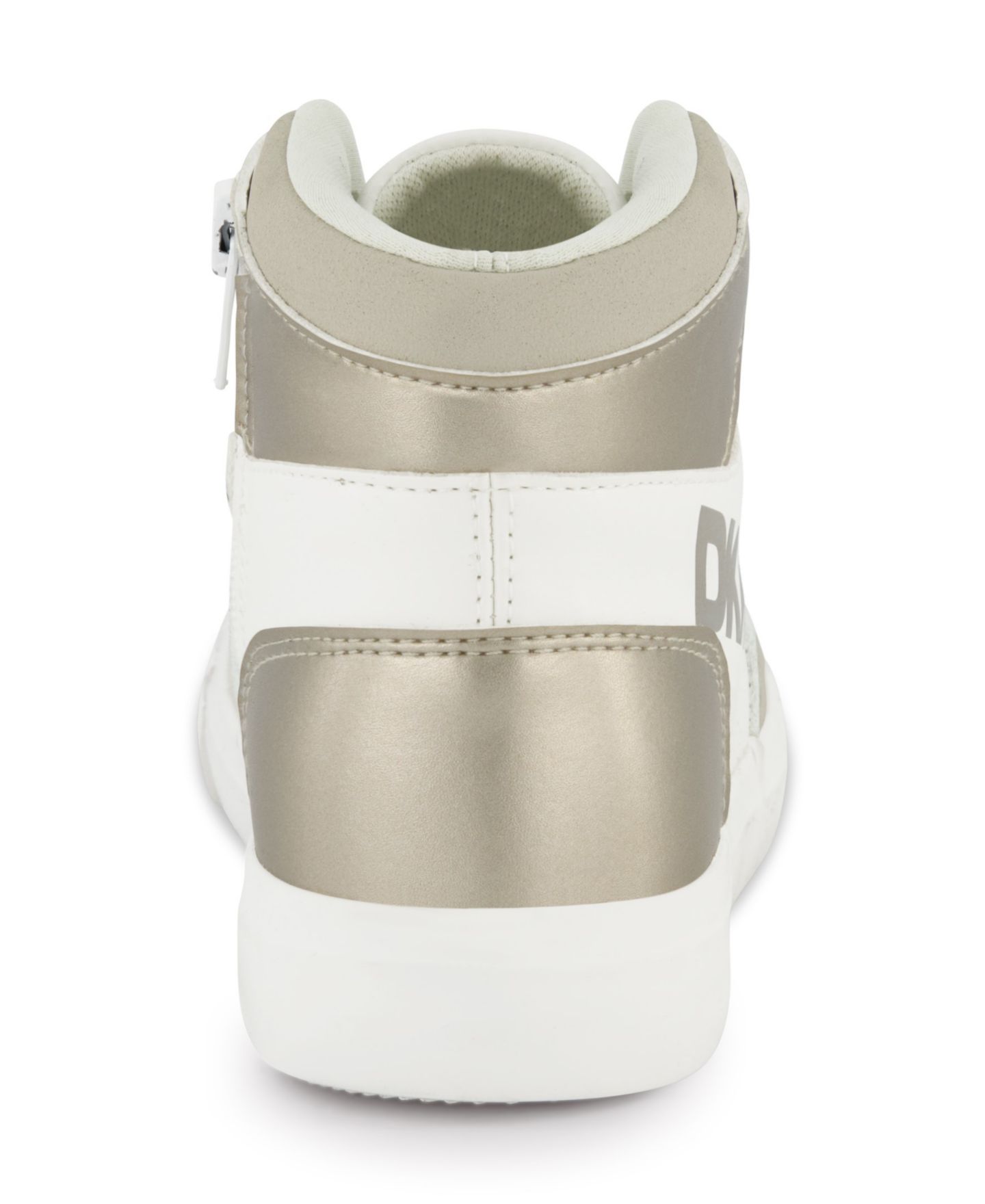Детские высокие кеды DKNY Andee Alice, цвет: Серо-коричневый — фото 12