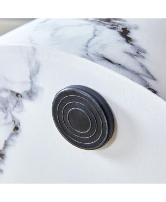 Streamdale Cylindrical Patterned Multipurpose Table