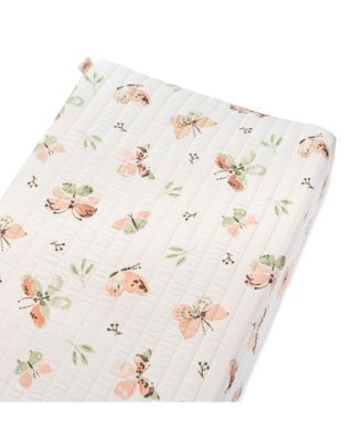 Infants Parker Quilted Butterfly Change Pad Cover