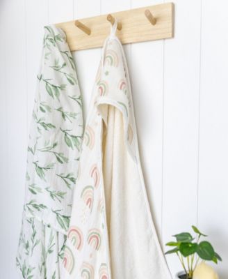 Infants Parker Hooded Rainbow Towel