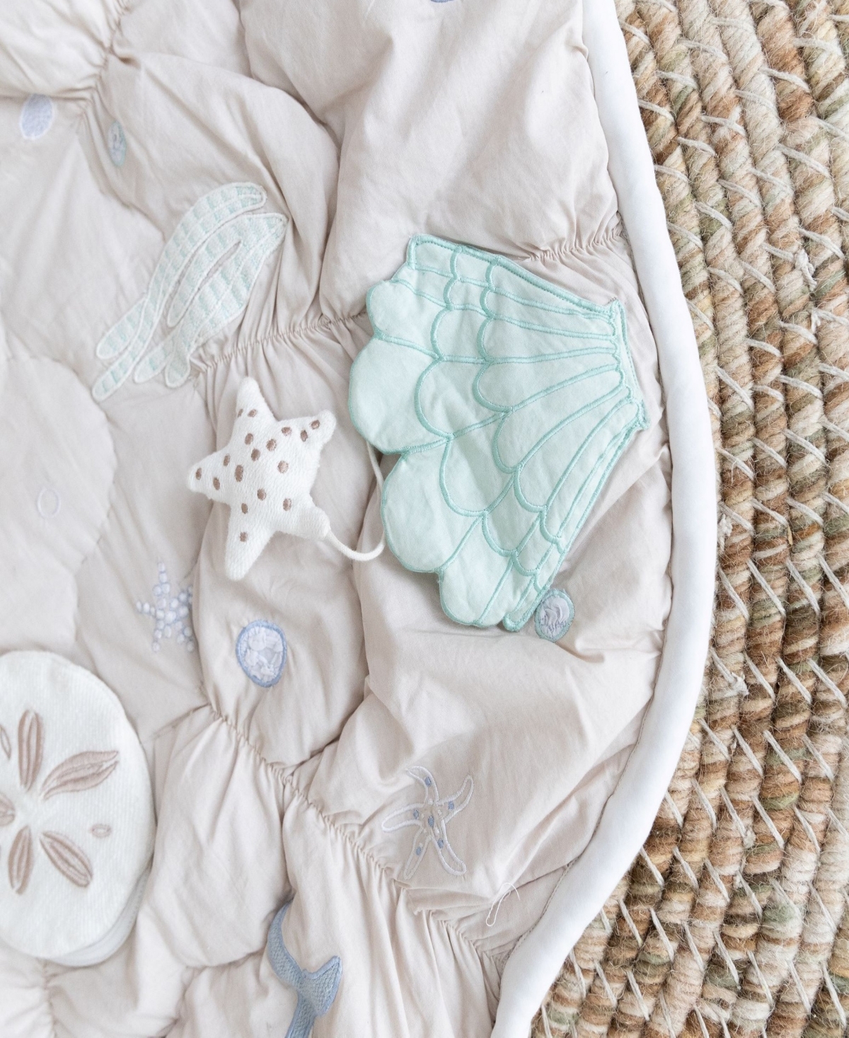 Shop Crane Baby Infants Cove Ocean Adventure Activity Playmat In Blue