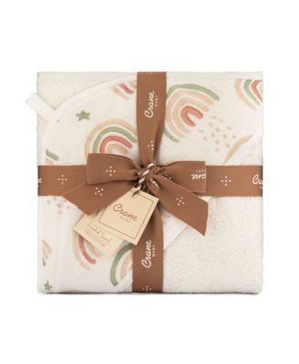 Infants Parker Hooded Rainbow Towel