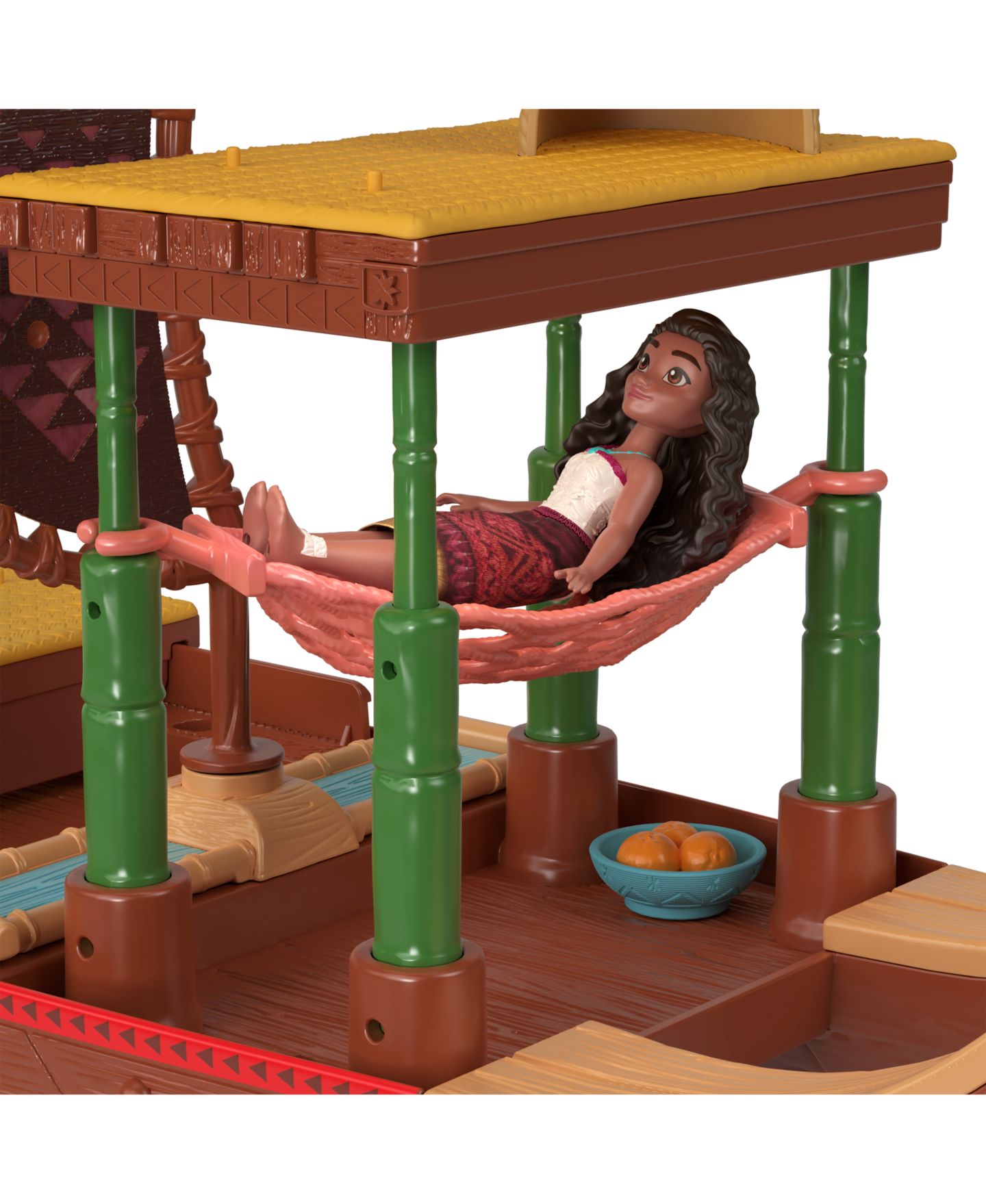 Детский игровой набор Disney Princess Moana 2 Adventure Canoe Playset — фото 10