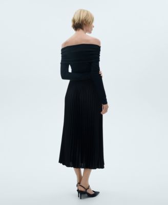 Women's Pleated Long Skirt