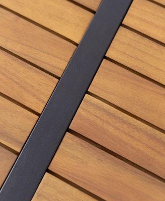 Streamdale Acacia Corner Conversation Set