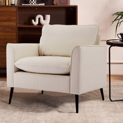 Streamdale Cat Paw Cream  Sofa Elegant, Cozy, and Easy to Assemble