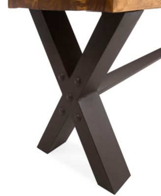 Streamdale Acacia Wood X-Cross Picnic Bench
