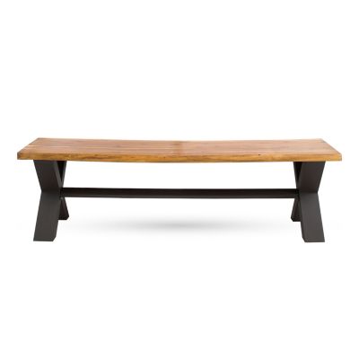 Streamdale Acacia Wood X-Cross Picnic Bench