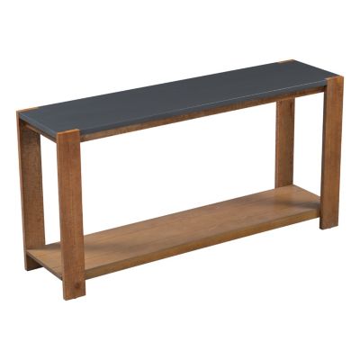 Streamdale Minimalist Console Table with Shelf, Entryway