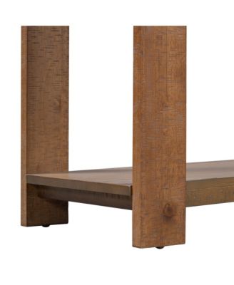 Streamdale Minimalist Console Table with Shelf, Entryway