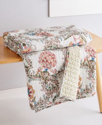 Inaya Reversible Quilted Throw, 50" x 60"