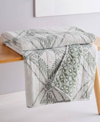 Kemala Reversible Quilted Throw, 50" x 60"