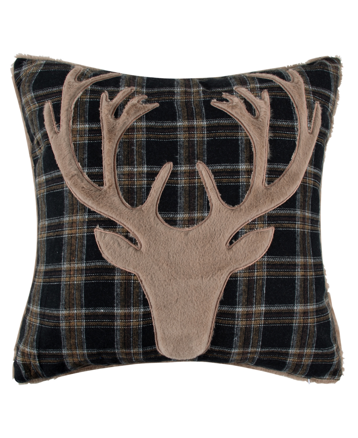 Levtex Lodge Toile Applique Decorative Pillow, 18
