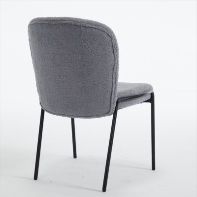 Iron High-Back Dining Chair (Set of 2