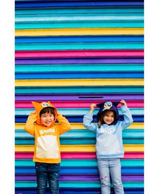 Toddler Boys Bingo Dad Mom Fleece Matching Family Cosplay Pullover Hoodie to