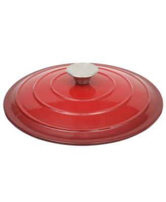 Addlestone 5 Quart Enamel Cast Iron Dutch Oven - Red