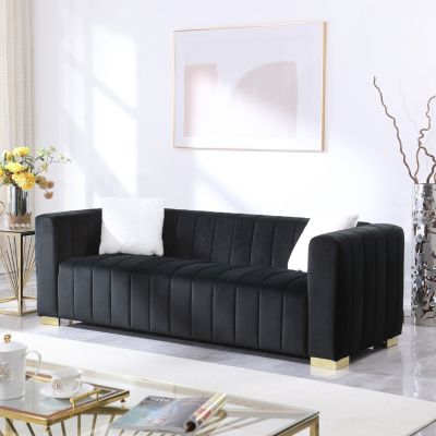 Modern Chesterfield Sofa, 3-Seater