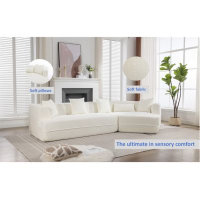 Modular Sofa Anti-Wrinkle Fabric  Modern Minimalist Sofa