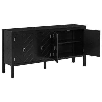 Streamdale Geometric Sideboard Elegance for Any Room