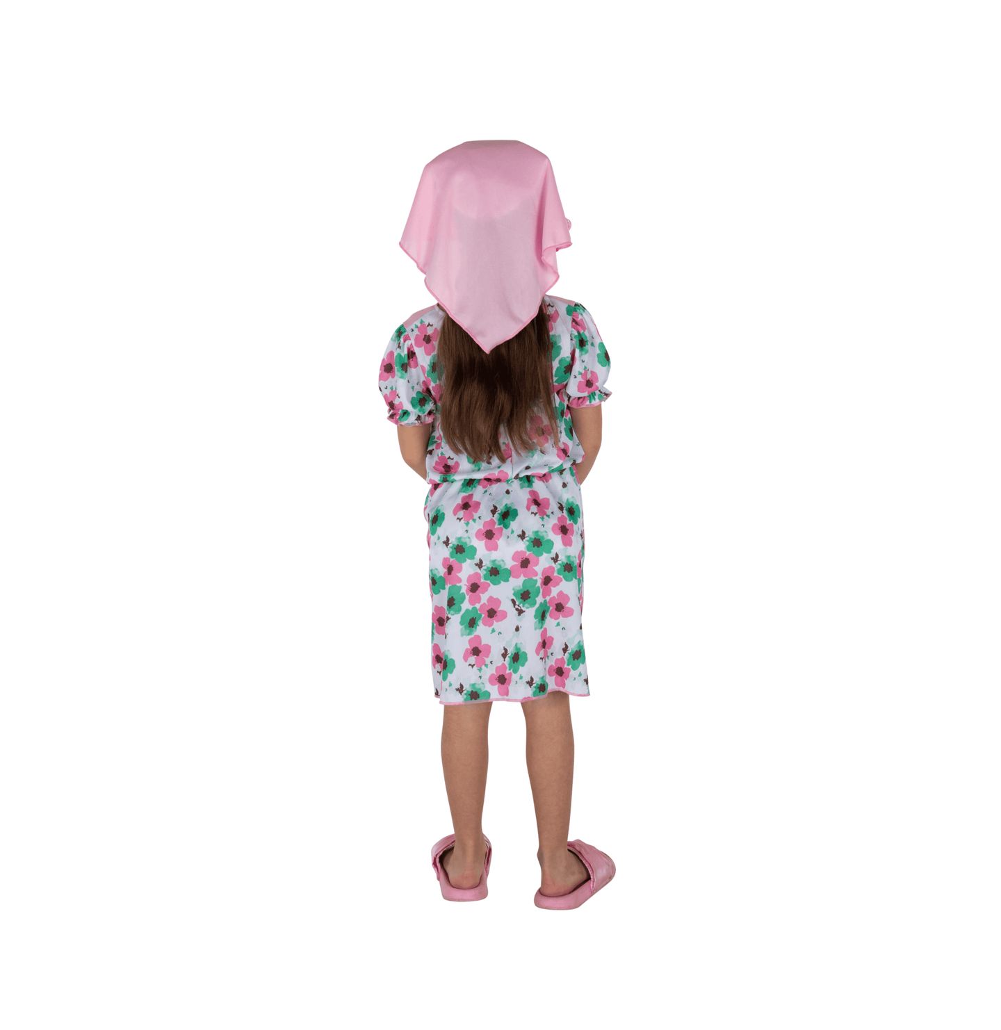 Dress Up America Floral Print Granny Costume Set - Toddlers Girls — фото 4