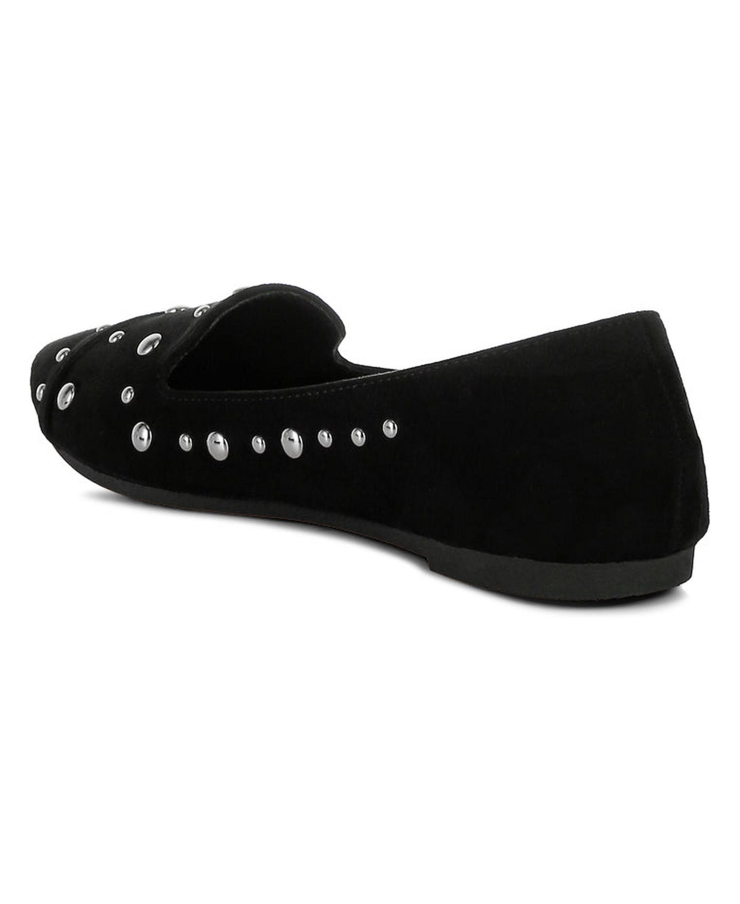 Женские балетки London Rag Olesia Stud Emebllished Ballet Flats, цвет: Чёрный — фото 2