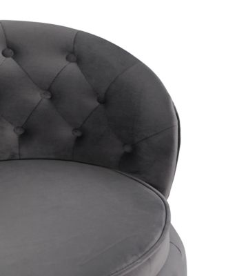 360 Degree Swivel Cuddle Barrel Accent Storage Chairs