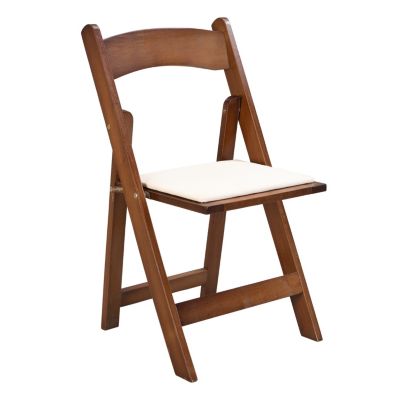  set of 4 Space-Saving Folding Upholstered Chair