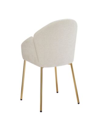 Mid-Century Upholstered Dining Chair Set (2